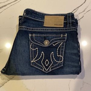 MEK DNM made in the USA. 32x34 (27 inseam) Slim Boot Oaxaca